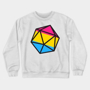 Pansexual d20 Crewneck Sweatshirt